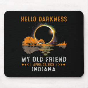 Alfombrilla De Ratón Oscuridad Mi viejo amigo Eclipse Total 2024 Indian