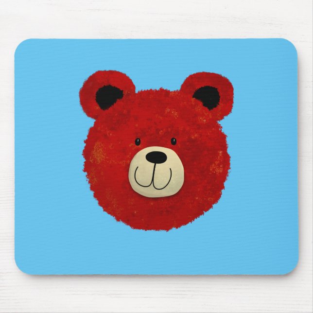 Alfombrilla De Ratón Oso blanco (Frente)