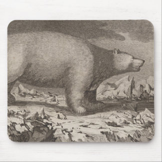 Alfombrilla De Ratón Oso blanco en Alaska