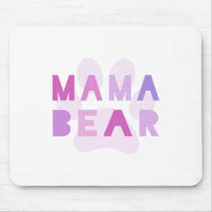Alfombrilla De Ratón Oso de la mamá