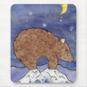 Alfombrilla De Ratón Oso de medianoche