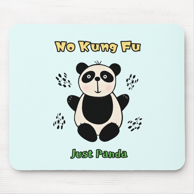 Alfombrilla De Ratón Oso de panda (Frente)