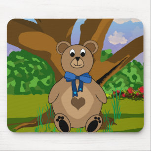 Alfombrilla De Ratón Oso de peluche