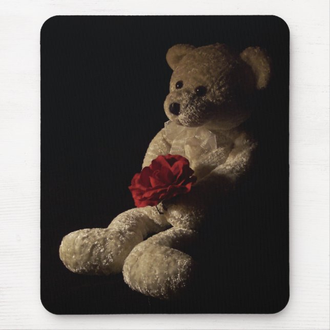 Alfombrilla De Ratón Oso de peluche Mousepad (Frente)
