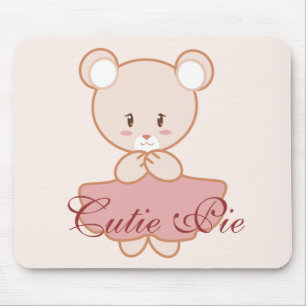Alfombrilla De Ratón Oso femenino