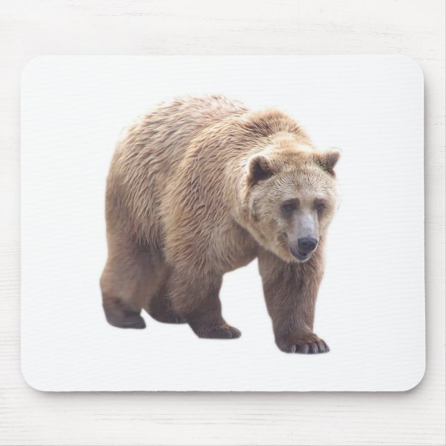 Alfombrilla De Ratón Oso grizzly (Frente)