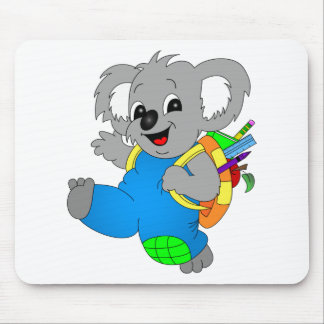 Alfombrilla De Ratón Oso Koala con mochila