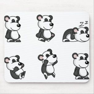 Alfombrilla De Ratón Oso panda