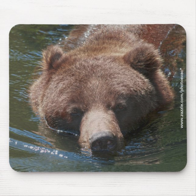 Alfombrilla De Ratón Oso Pardo (Frente)