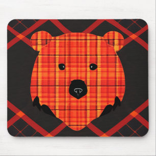Alfombrilla De Ratón Oso pequeño del libro de historias