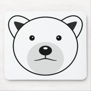 Alfombrilla De Ratón Oso polar Personalizado lindo