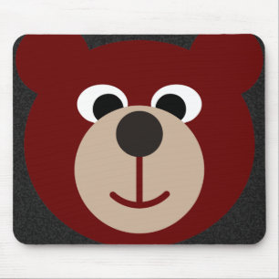 Alfombrilla De Ratón Oso sonriente