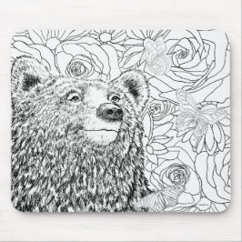 Alfombrilla De Ratón Oso Valiente