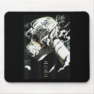 Alfombrilla De Ratón Otaku japonés estético de Anime Chica Waifu