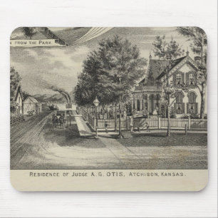 Alfombrilla De Ratón Otis Price Villa, Kansas