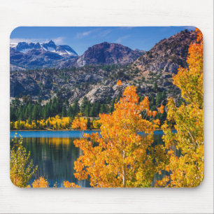Alfombrilla De Ratón Otoño alrededor del lago June, California