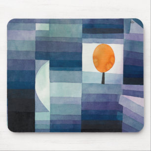 Alfombrilla De Ratón Otoño, Cubismo, Arte abstracto de Paul Klee