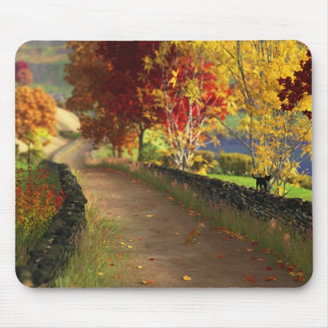 Alfombrilla De Ratón Otoño en el Glen Mousepad (Frente)
