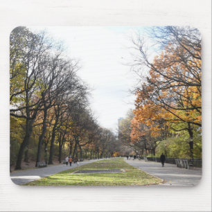 Alfombrilla De Ratón Otoño en New York City Riverside Park Foto de NYC