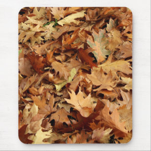 Alfombrilla De Ratón otoño, hojas secas