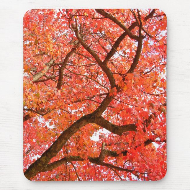 Alfombrilla De Ratón Otoño Mousepad Hermosos regalos de paisaje otoñale (Frente)