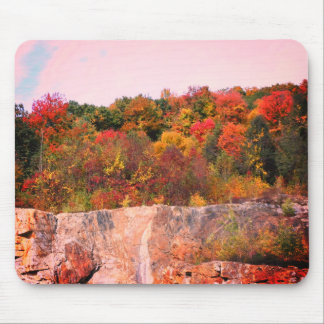 Alfombrilla De Ratón Otoño Sale de la Naturaleza Granite Cliff