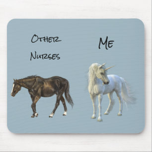 Alfombrilla De Ratón Otras enfermeras me Enfermería regalan caballo de