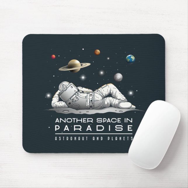 Alfombrilla De Ratón Otro espacio en el paraíso | (Con ratón)