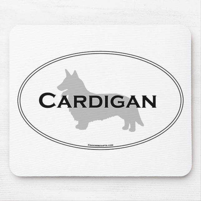 Alfombrilla De Ratón Óvalo de la rebeca (Frente)