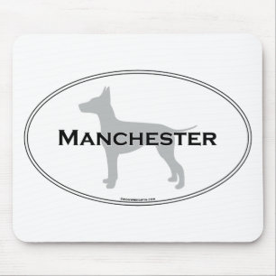 Alfombrilla De Ratón Óvalo de Manchester