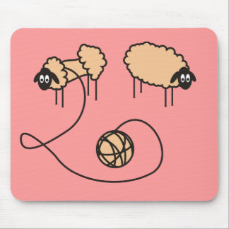Alfombrilla De Ratón Ovejas divertidas Mousepad