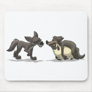 Alfombrilla De Ratón "Ovejas en la ropa" Mousepad del lobo