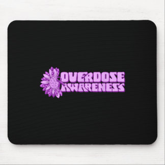 Alfombrilla De Ratón Overdose Awareness Purple Ribbon Drug Addiction 32