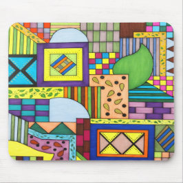 Alfombrilla De Ratón Overlapped Blocks