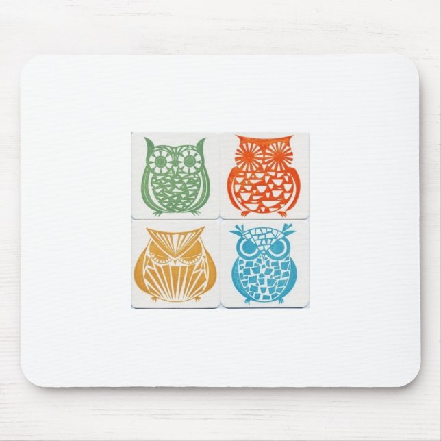Alfombrilla De Ratón owl5 (Frente)