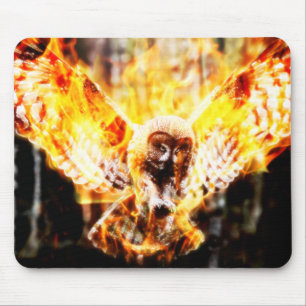 Alfombrilla De Ratón Owl Phoenix