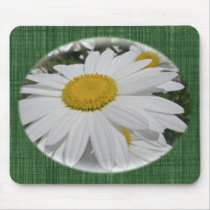 Alfombrilla De Ratón Oxeye Daisy Wildflower Floral Elementos Florales