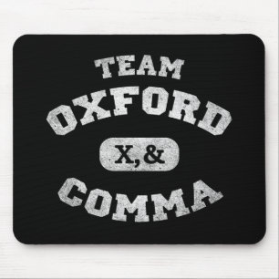 Alfombrilla De Ratón Oxford Comma Team 819