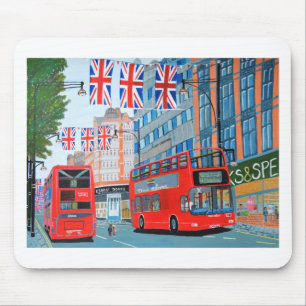 Alfombrilla De Ratón Oxford Street - Jubileo del Diamante de la Reina
