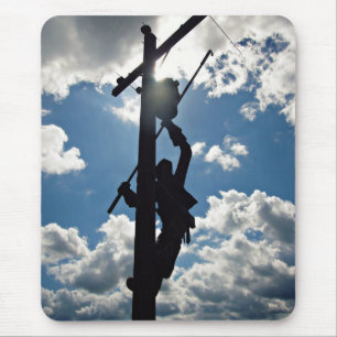 Alfombrilla De Ratón Oxidado el instalador de líneas