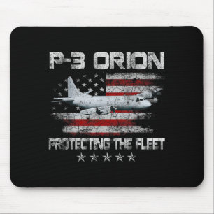 Alfombrilla De Ratón P-3 Subcazador de Orion Asw Avión Veteranos Vintag