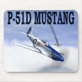 Alfombrilla De Ratón P-51 contra BF109 MOUSEPAD