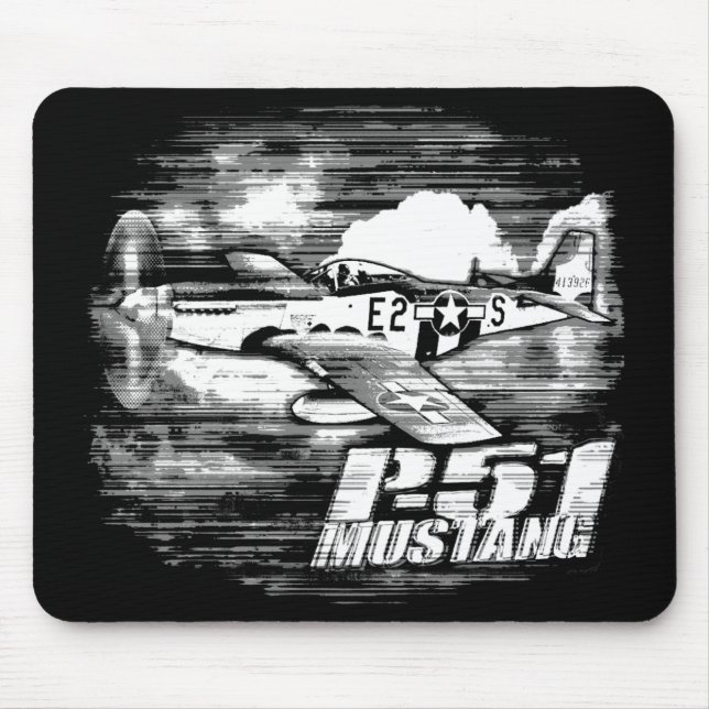 Alfombrilla De Ratón P-51 Mustang (Frente)