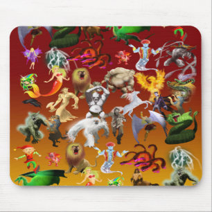 Alfombrilla De Ratón P es para Phoenix Mouse Pad (Gold)