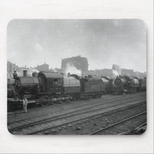 Alfombrilla De Ratón PA de Scranton de los trenes de carga