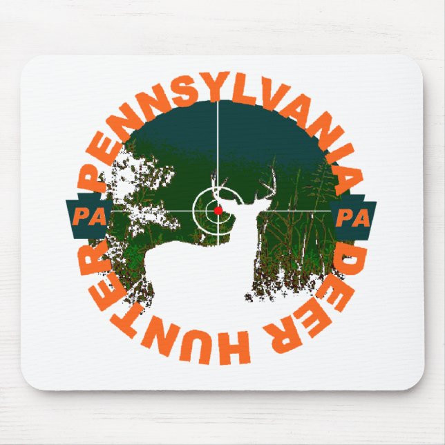 Alfombrilla De Ratón PA Deer Hunter Mousepad (Frente)