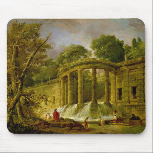 Alfombrilla De Ratón Pabellón con la cascada, 1760
