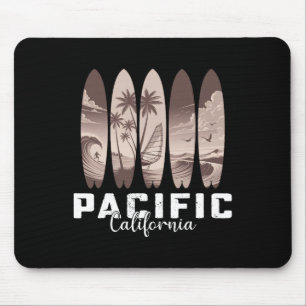 Alfombrilla De Ratón Pacific Beach California Tabla de surf Hombres Muj