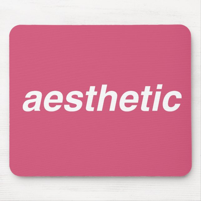 Alfombrilla De Ratón Pad de computación estética (Frente)