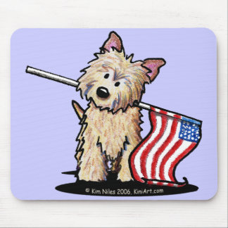 Alfombrilla De Ratón Pad de ratón Cairn Terrier de Estados Unidos